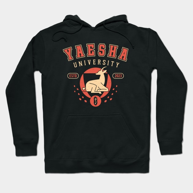 Yaesha University Hoodie by Lagelantee